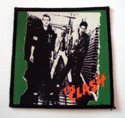 Patch The Clash Band patrat (lichidare stoc) (P-SHK)