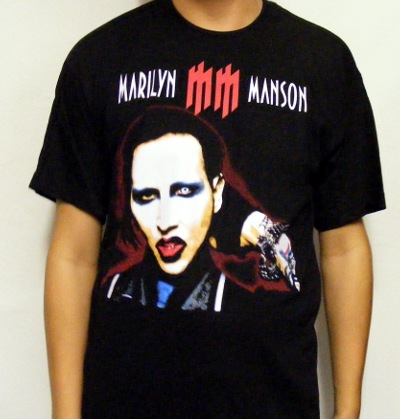 Tricou MARILYN MANSON Bordo TR/JV/T891