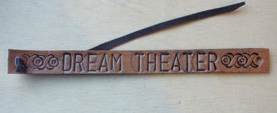 Bratara artizanat 2 cm embosata Dream Theater