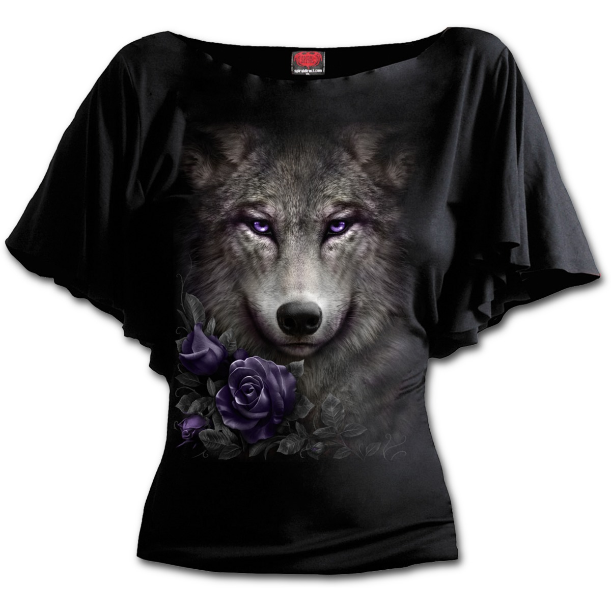Top dama cu maneci clos T150F719 - WOLF ROSES