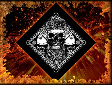 Bandana Amon Amarth Bearded Skull (lichidare stoc)