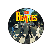 Insigna 2,5 cm THE BEATLES Zebra (I-SHK)