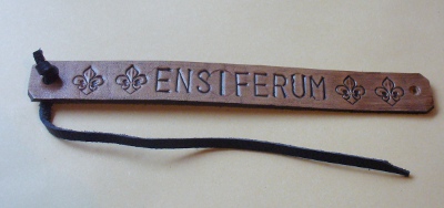 Bratara artizanat 2 cm embosata Ensiferum