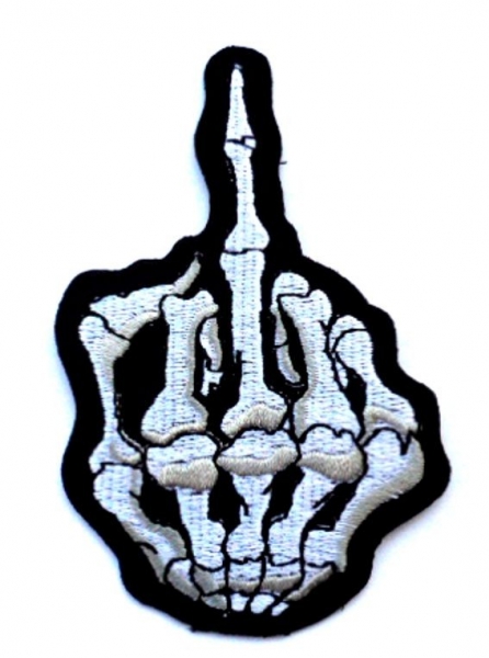 Patch Fuck You Bonehand (patch brodat) (P-SHK)