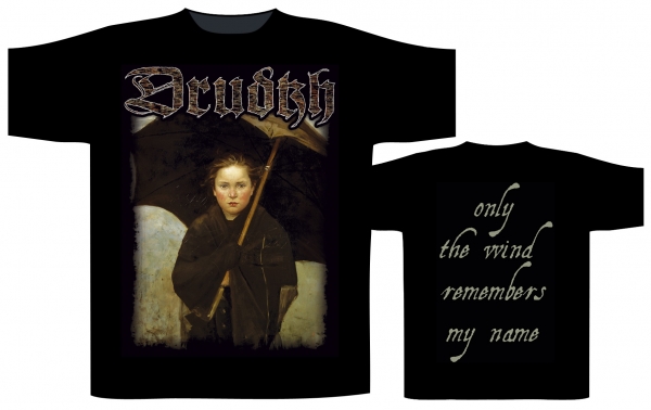 Tricou DRUDKH - Only the Wind Remembers My Name (lichidare stoc)