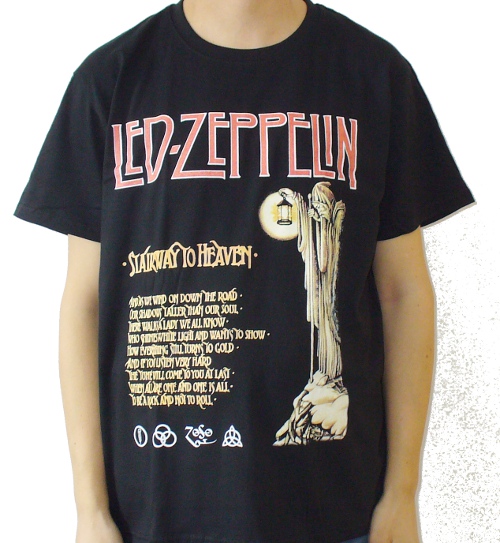 Tricou LED ZEPPELIN Stairway to Heaven TR/JV/A-LEDZ-03
