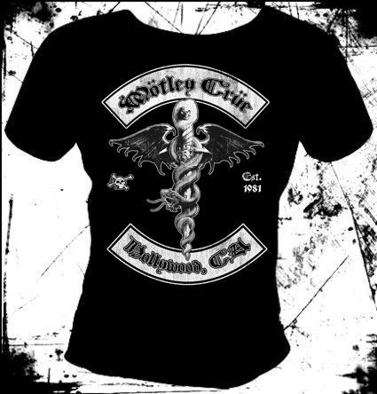 Girlie Gildan MOTLEY CRUE 1981 Feelgood