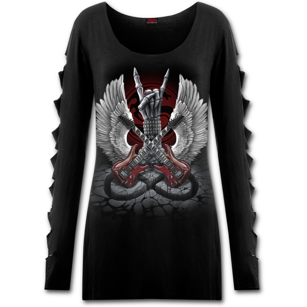 Bluza dama T122F454 - ROCK 4 EVER (Lichidare stoc!)