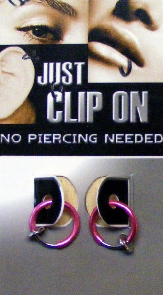 Fake Piercing Clip On Roz 8 mm (FTC) (BJB 5140)(CJL)