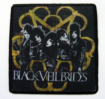 Patch BLACK VEIL BRIDES Band patrat (lichidare stoc) (P-SHK)