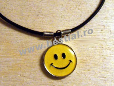 125. Medalion Smile Galben