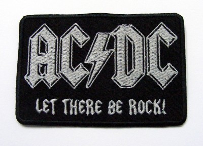 Patch AC/DC Let There Be Rock (patch brodat) (P-SHK)