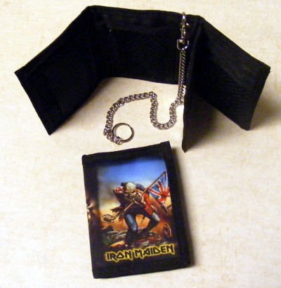 Portofel cu lant IRON MAIDEN Trooper