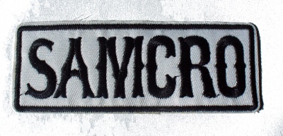 Patch SONS OF ANARCHY SAMCRO (patch brodat) (P-SHK)