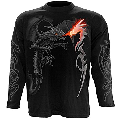 Long Sleeve Spiral Drgon Blaze