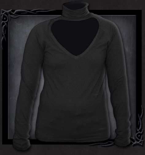 Bluza dama P004F411 - URBAN FASHION Choker (Lichidare stoc!)