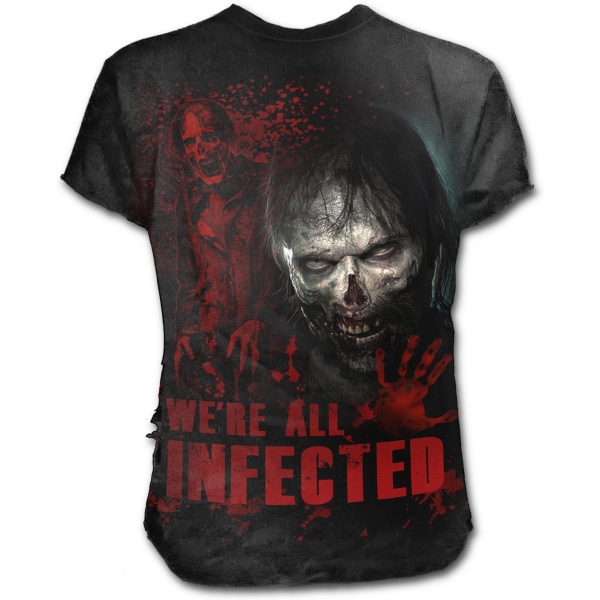 Tricou G004M125 - Zombie - All Infected - Walking Dead