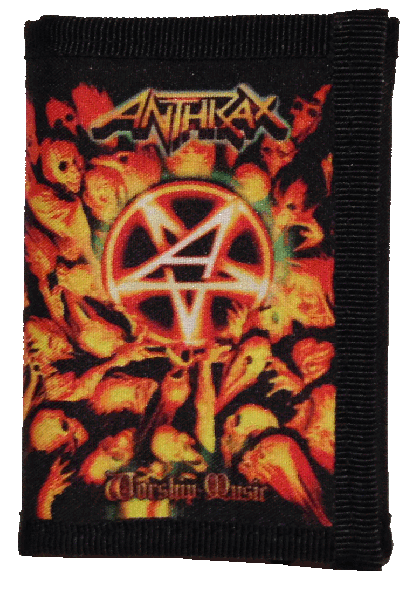 Portofel cu lant Anthrax - Worship (HBG)