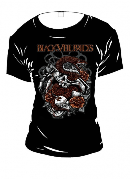 Girlie BLACK VEIL BRIDES Snake (VKG)