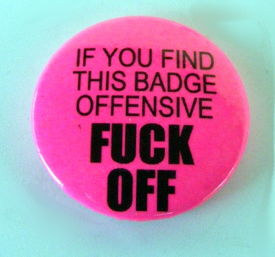 Insigna mica roz If You Find Badge...