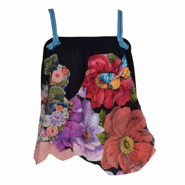 Top dama TCTA Black Goth Punk (Innocent Clothing)