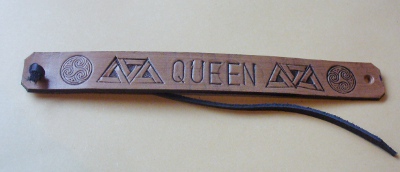 Bratara artizanat 2 cm embosata QUEEN