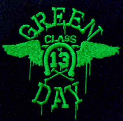 Patch GREEN DAY Class 13 (patch brodat) (P-SHK)