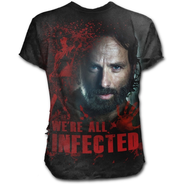 Tricou G002M125 - RICK - Walking Dead Ripped