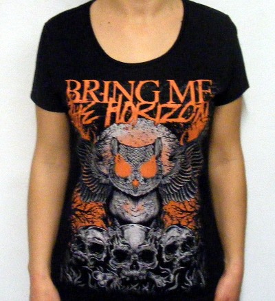 Girlie Bring Me The Horizon Owl And Skulls (VKG)