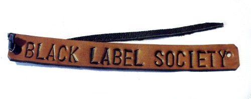 Bratara artizanat 2 cm embosata Black Label Society