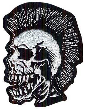Patch THE EXPLOITED Punker (patch de lipit) (EP123)