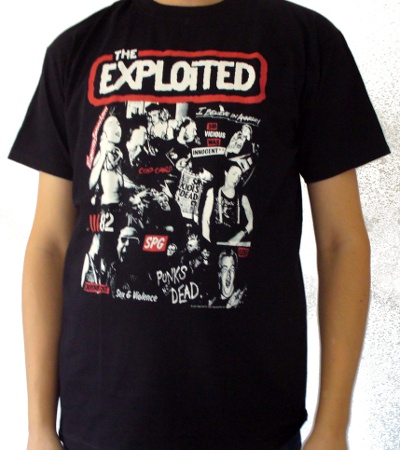 Tricou THE EXPLOITED Punks not dead (FBT2200)