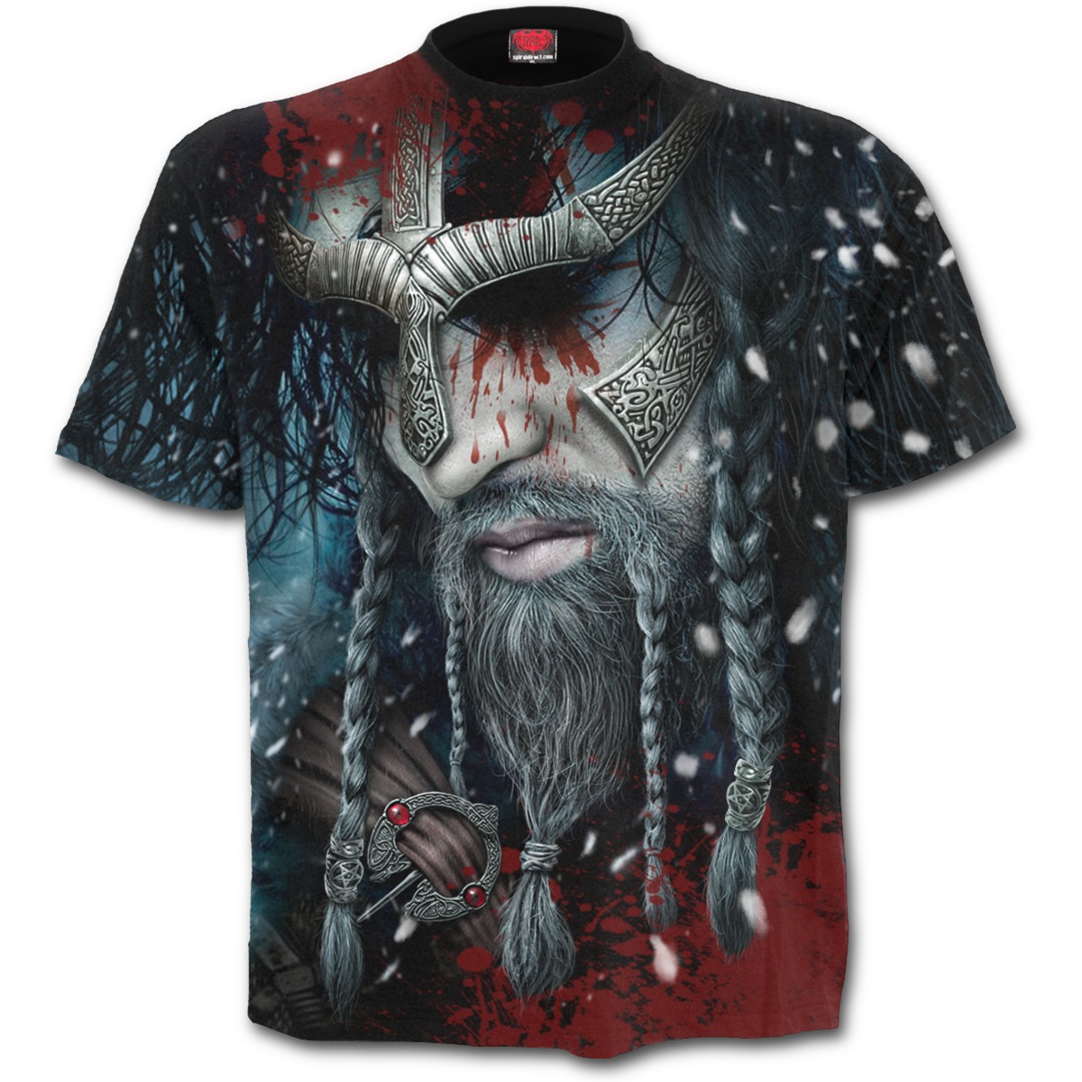 Tricou W029M105 - VIKING WRAP Allover Print