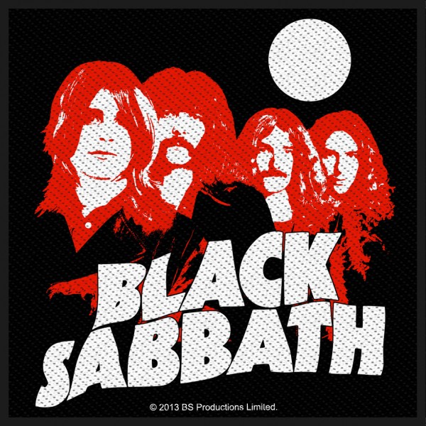 Patch Black Sabbath - Red Portraits