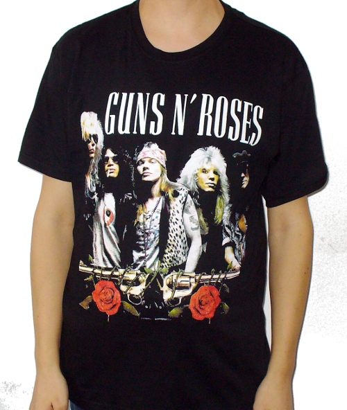 Tricou GUNS N ROSES Band TR/JV/T086