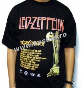 Tricou LED ZEPPELIN Stairway to Heaven (SUPERPRET)