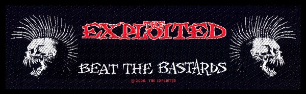 Patch The Exploited - Beat The Bastards (superstrip)