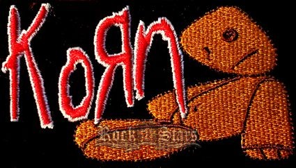 Patch KORN Logo (patch brodat) (P-SHK)