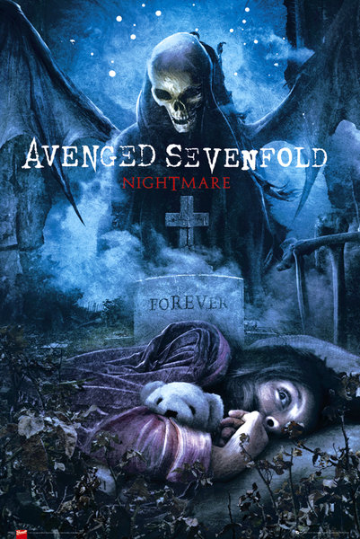 Poster AVENGED SEVENFOLD Nightmare