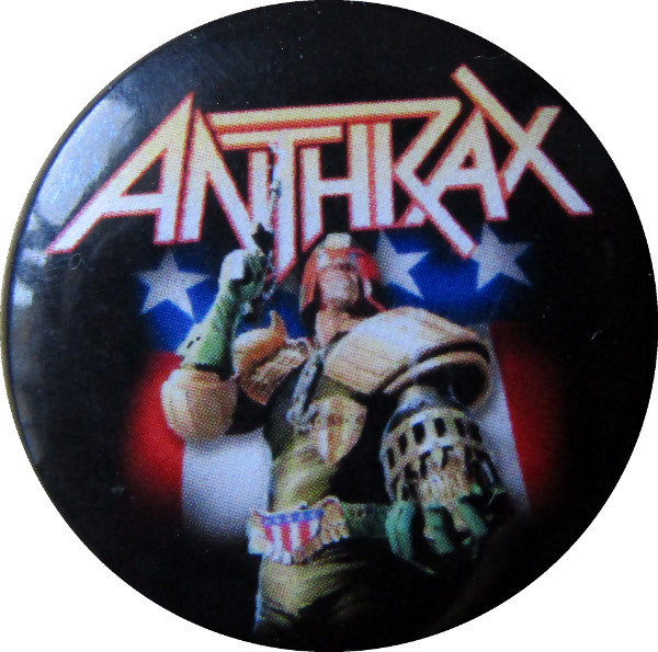 Insigna 2,5 cm ANTHRAX (I-SHK)