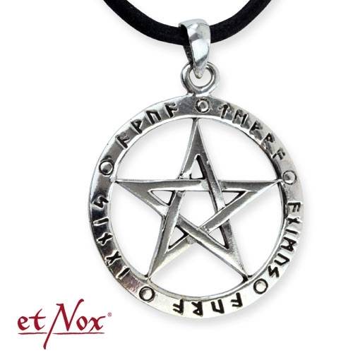 K1009 pandantiv de argint Elements Pentagram