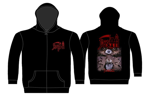 Hanorac cu fermoar DEATH - SYMBOLIC