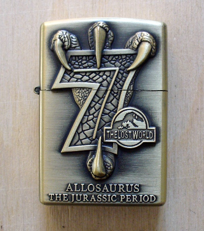 Bricheta Aurie Tip Zippo Allosaurus