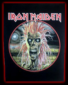 Backpatch Iron Maiden - Self Titled  (lichidare stoc)