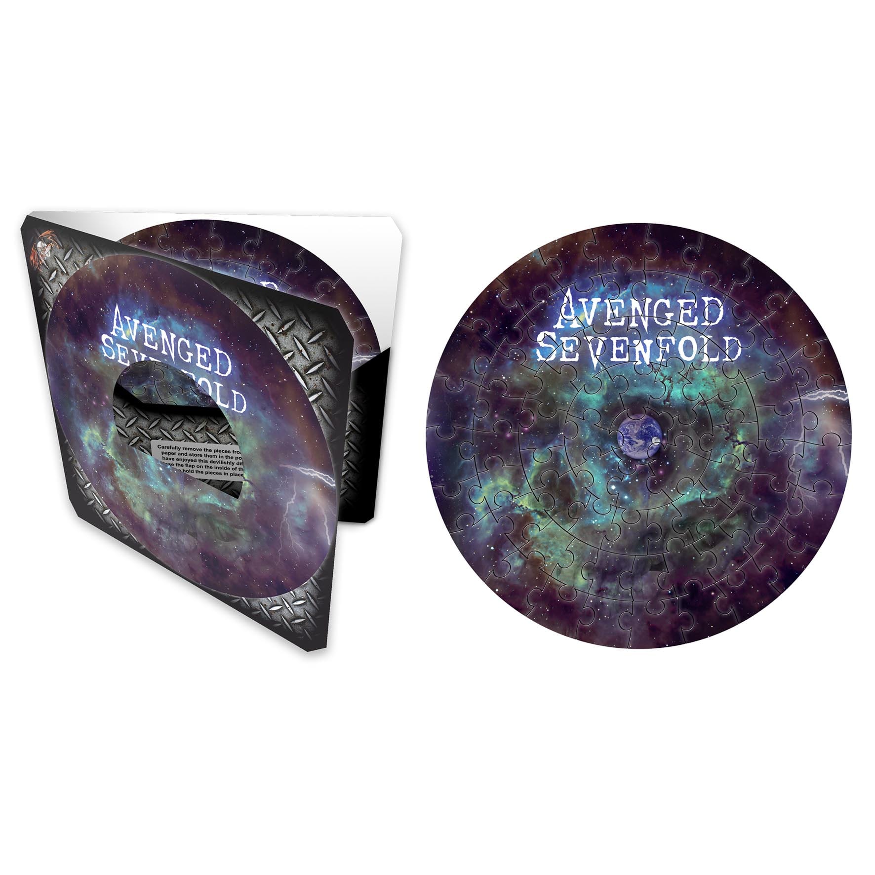 Set puzzle (72 piese) Avenged Sevenfold - The Stage