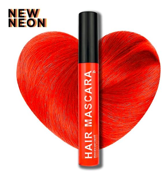 Rimel Colorat Pentru Par NEON HAIR MASCARA RED