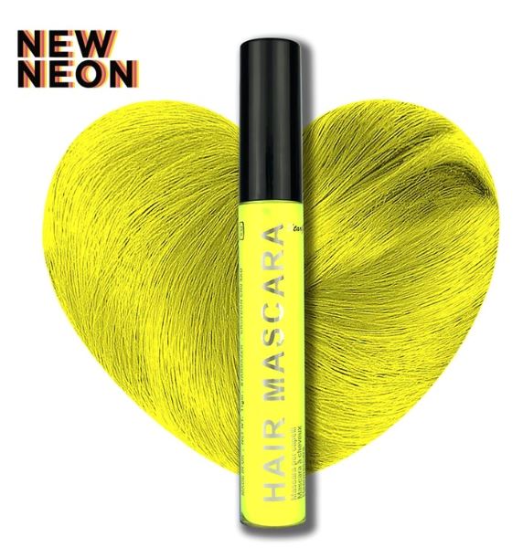 Rimel Colorat Pentru Par NEON HAIR MASCARA YELLOW