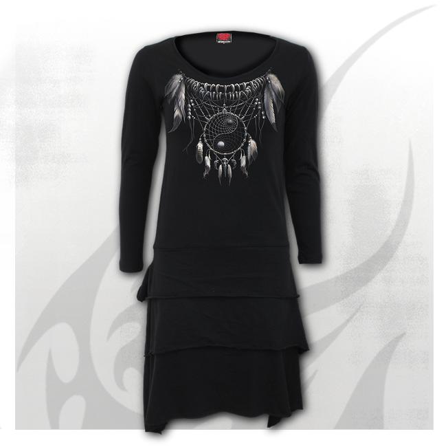 Rochie  T128F133  YIN YANG SPIRIT - Layered Skirt Dress