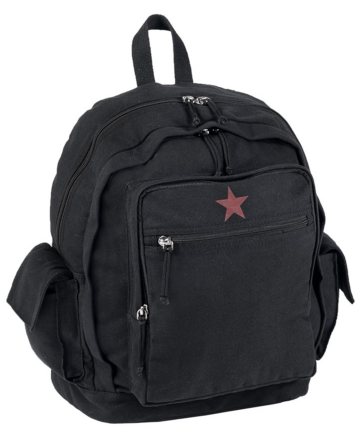 Rucsac BLACK RED STAR CITY Art.No. 14005002