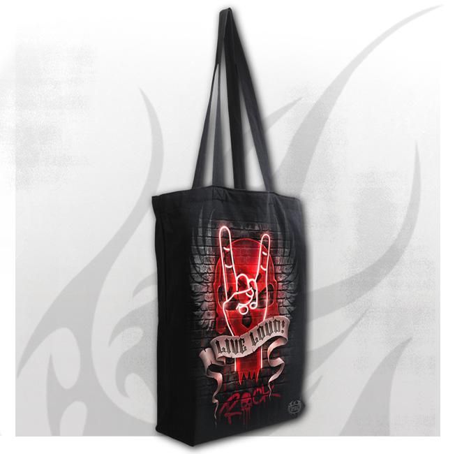 Sacosa umar T177A311 LIVE LOUD - Bag 4 Life - Canvas 80z Long Handle Tote Bag